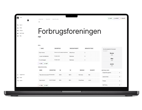 50/90 Estimating tool